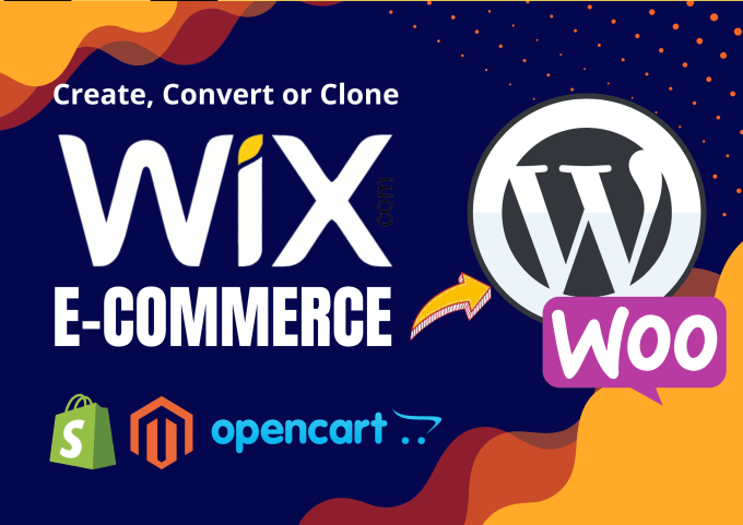 Gig Preview - Clone convert squarespace wix ecommerce shopify to wordpress ecommerce website