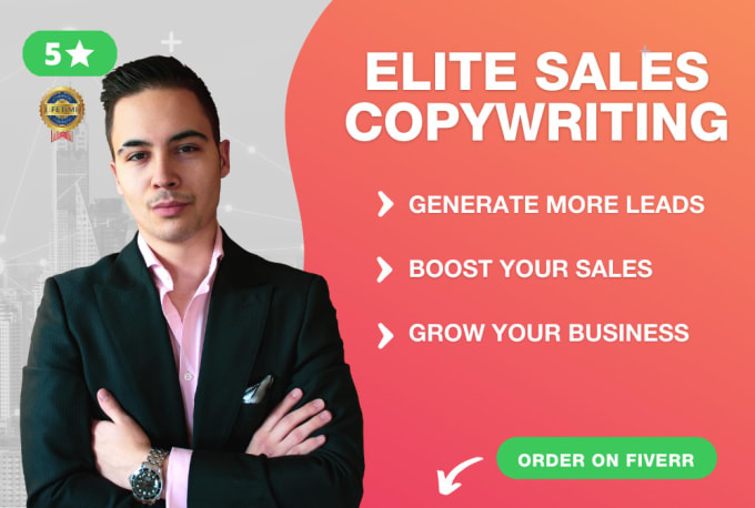 Bestseller - write attractive sales copy for high ticket products and services