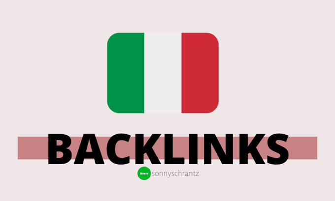 Gig Preview - Create high quality italian backlinks for SEO