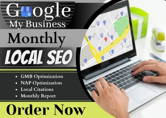 Bestseller - do complete monthly local SEO service for gmb top 3 ranking