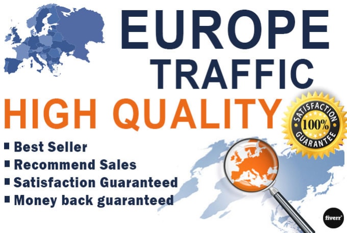 Gig Preview - Bring keyword target europe website traffic with low bounce rate