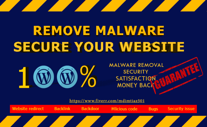 Bestseller - recover hacked website, remove malware and ensure security