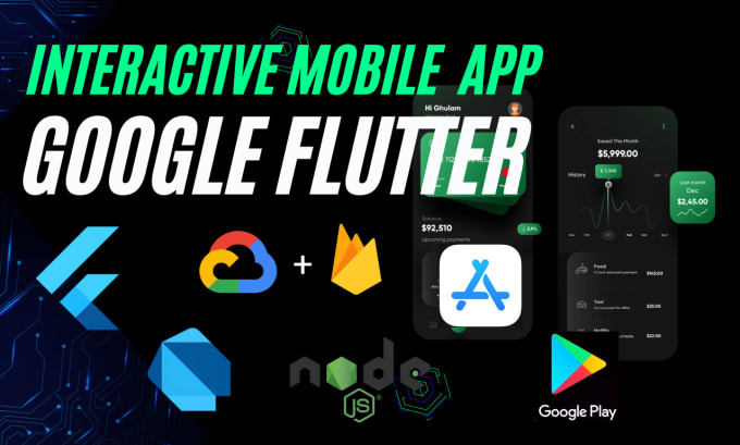 Gig Preview - Develop a professional mobile app using google flutter