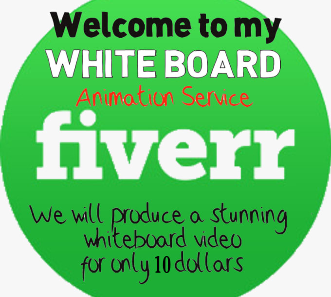 Gig Preview - Create white board animation