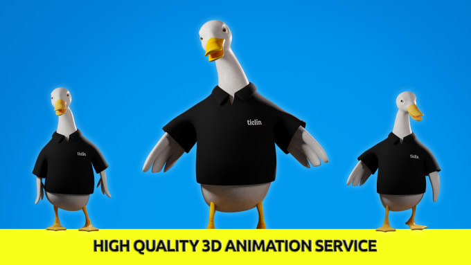 Gig Preview - Do 3d animation video and 3d character design