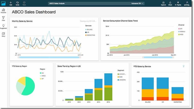 Gig Preview - Help you with data analysis using amazon quicksight