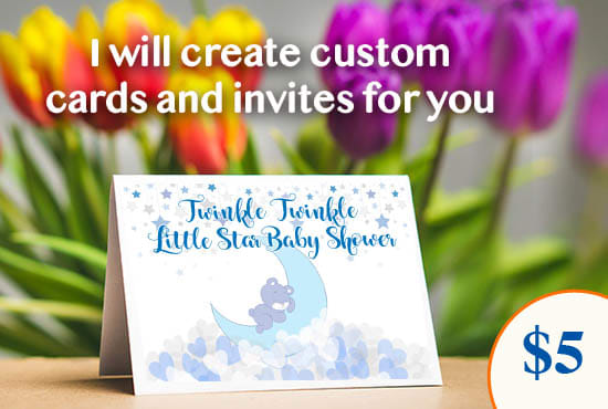 Gig Preview - Create beautiful greeting cards for you