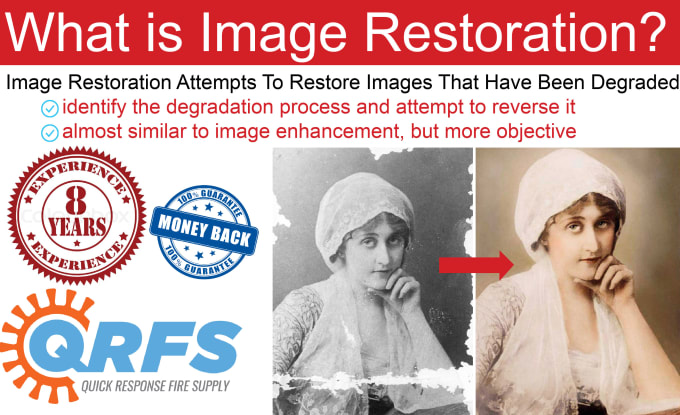 Gig Preview - Restore old images, colorize old photos, upscale low quality images