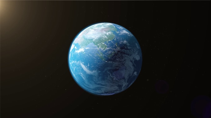 Gig Preview - Do earth travel, earth zoom animation for any country and location