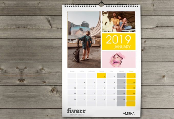 Gig Preview - Create calendar monthly yearly or scheduler