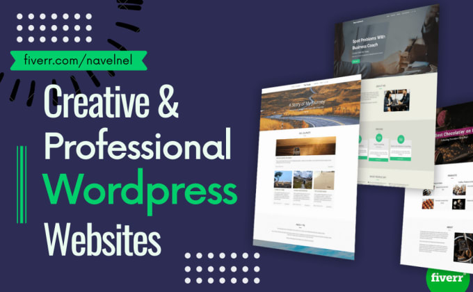 Gig Preview - Redesign wordpress website or design wordpress website