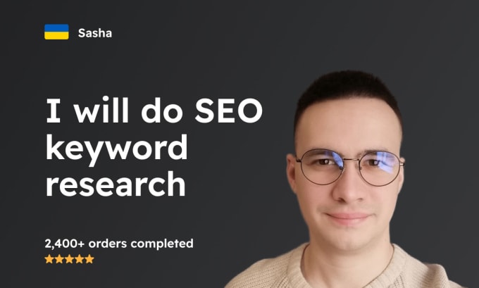 Gig Preview - Do SEO keyword research