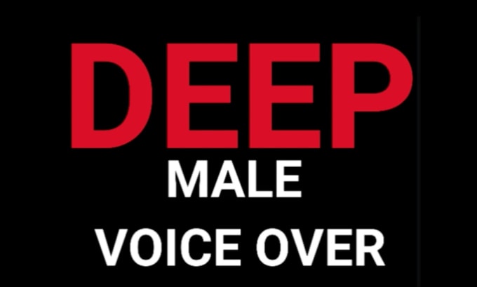 Bestseller - record a deep american male voice over