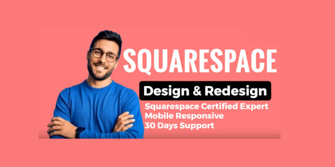 Bestseller - design and develop a responsive squarespace website