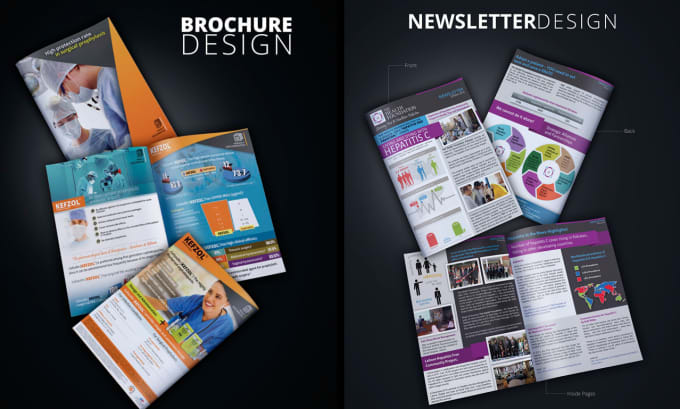 Gig Preview - Design a creative brochure, trifold, bifold, or a catalog