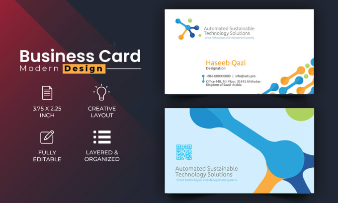 Gig Preview - Design business cards, visiting cards, and stationery