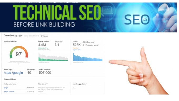 Gig Preview - Do technical SEO optimization of your wordpress website