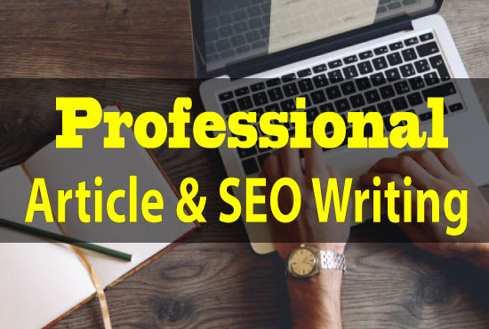 Gig Preview - Do SEO article writing in 24 hours