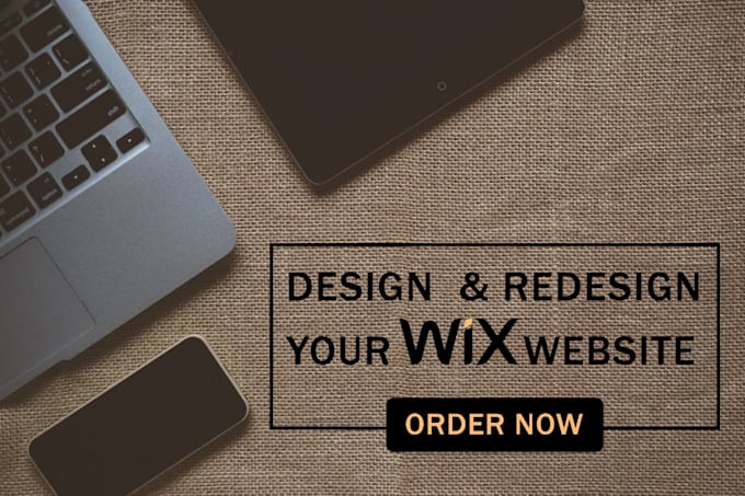 Bestseller - design and redesign custom wix website