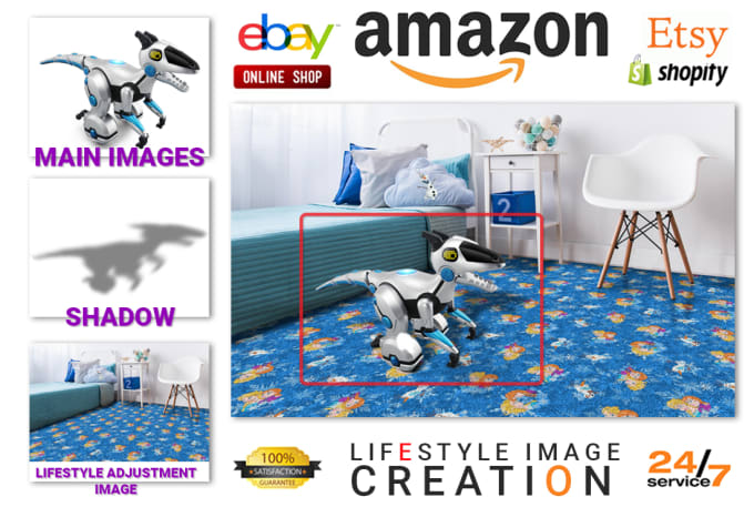 Gig Preview - Do amazon infographic image editing lifestyle image editing