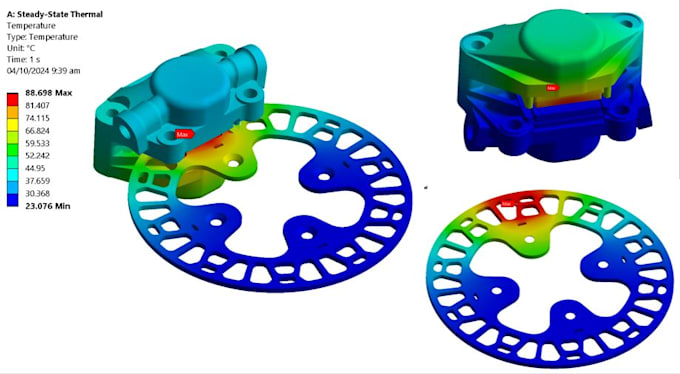 Gig Preview - Do thermal analysis,  stress analysis on ansys or solidworks