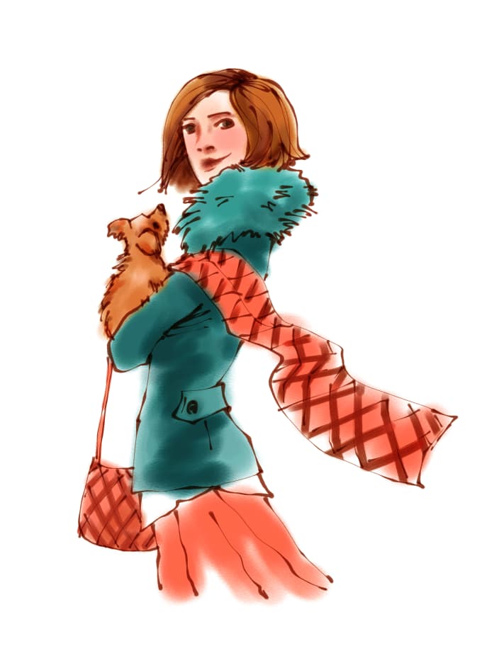 Gig Preview - Fashion illustration for you