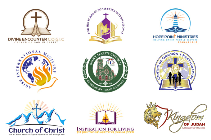 Gig Preview - Design modern and unique church religious or ministry logo