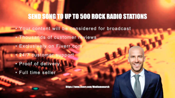 Gig Preview - Send your song to up to 500 rock radio stations