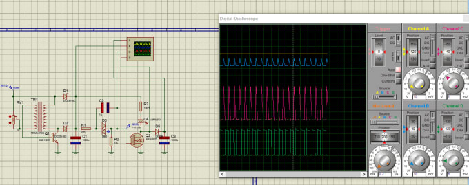 Gig Preview - Simulation of operation of radio components in proteus