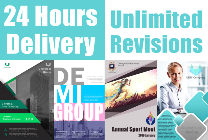 Gig Preview - Design professional flyer with 24 hours, unlimited revisions