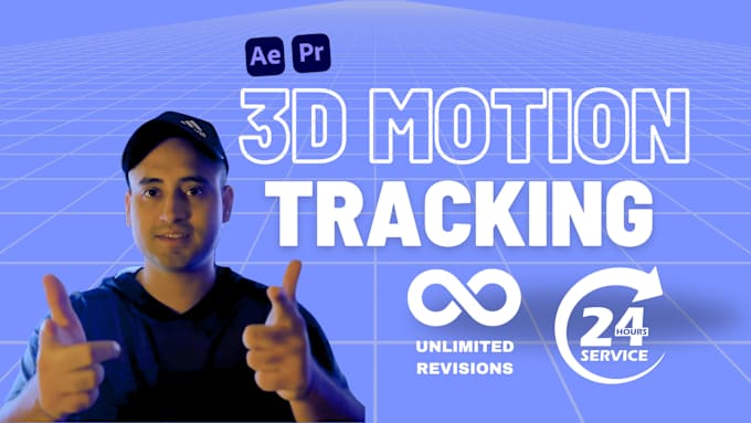 Gig Preview - Do professional 3d motion tracking