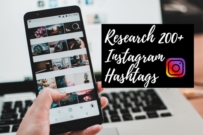 Gig Preview - Research top instagram hashtags for your niche