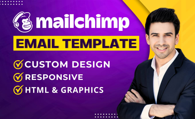 Gig Preview - Design stunning mailchimp email template, setup mailchimp email campaign