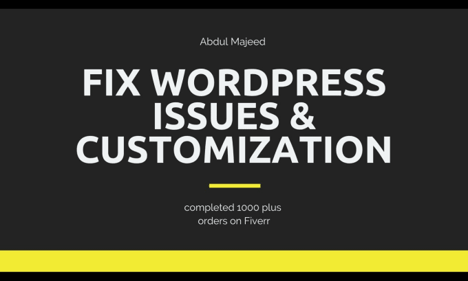 Gig Preview - Fix wordpress issues and do customization