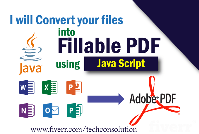 Gig Preview - Create fillable pdf forms using javascript