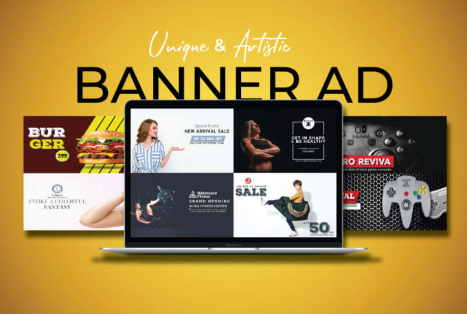 Bestseller - design artistic banner, header or slider for your website