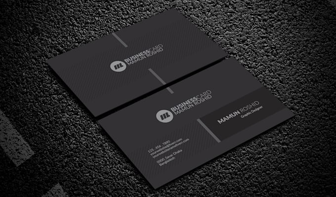 Gig Preview - Professional business card business branding material design print ready custom