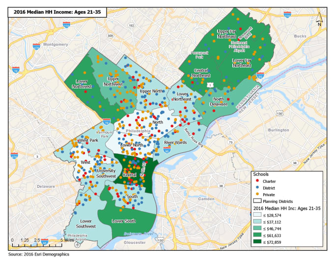 Gig Preview - Map demographic data with gis