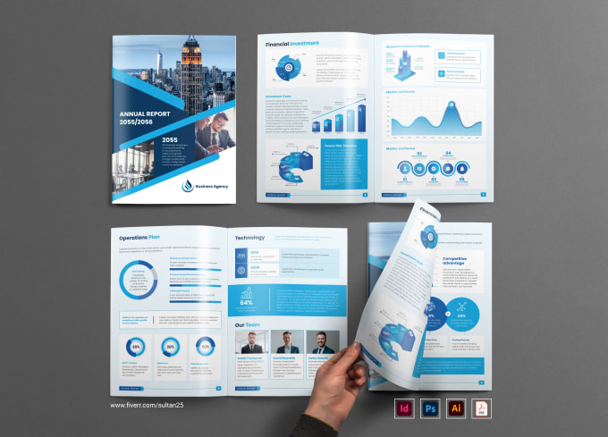 Gig Preview - Design annual report, sales report, business proposal