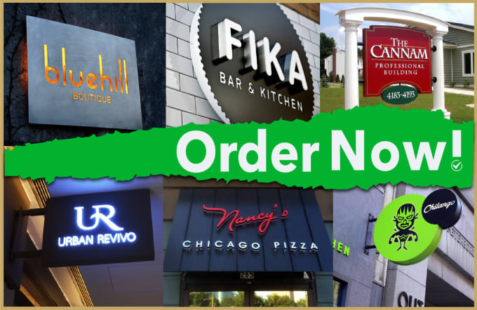 Bestseller - design creative sign for your business