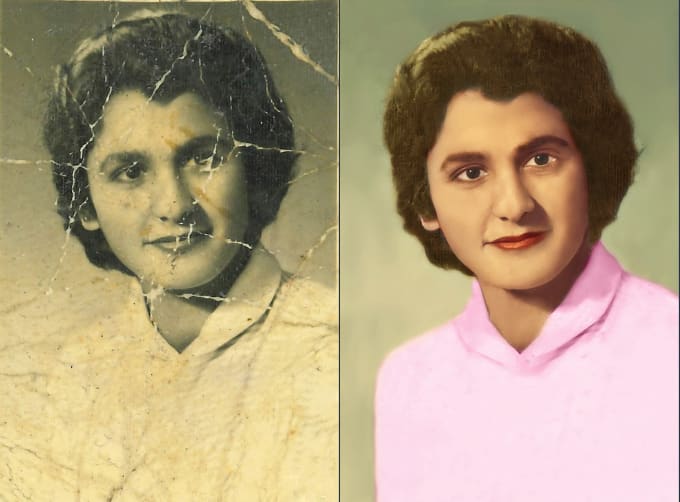 Gig Preview - Restore old photos,photo restoration,colorize photo