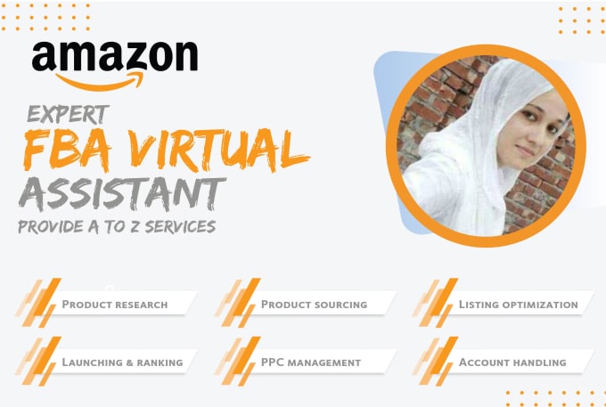 Gig Preview - Be your professional amazon virtual assistant and e commerce