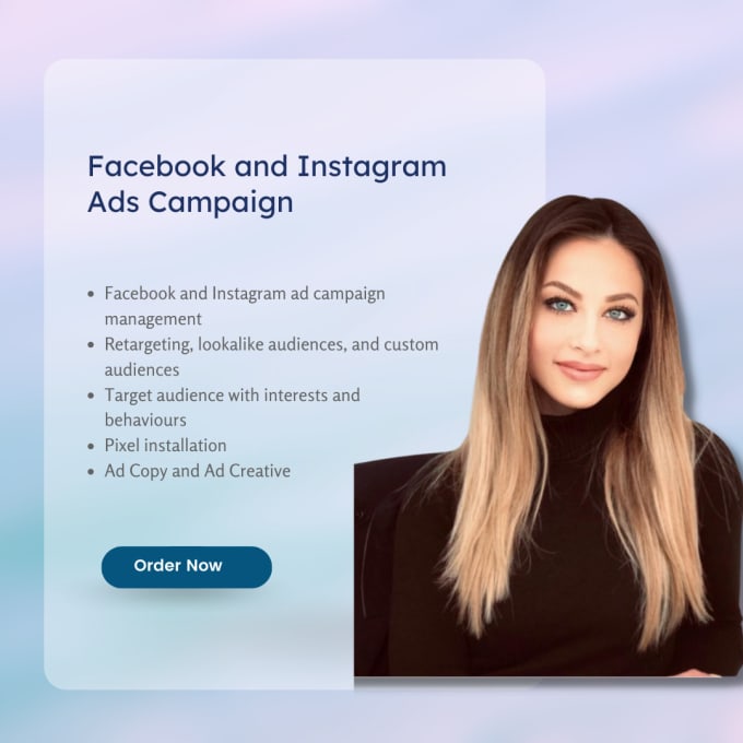 Gig Preview - Set up and manage your facebook and instagram ads campaign