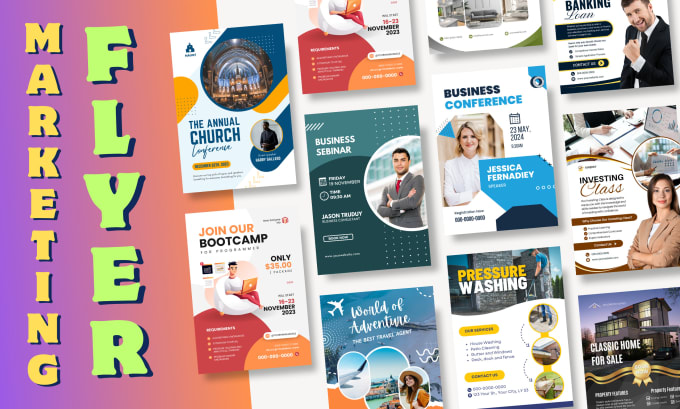 Gig Preview - Create business or event flyer design in 24 hours