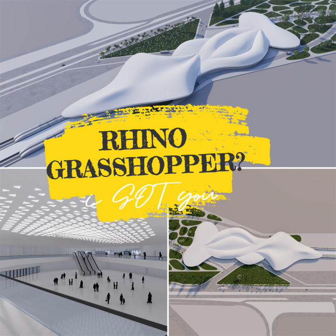 Bestseller - create architectural 3d models in rhino grasshopper