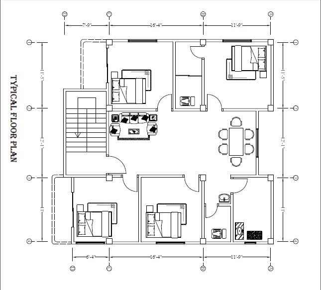 Gig Preview - Create 2d architectural plan from PDF or sketch