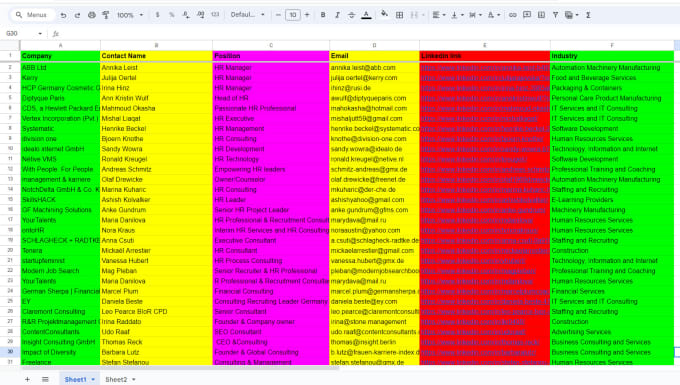 Gig Preview - Do any type of web market research and data research