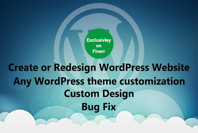 Gig Preview - Create responsive wordpress website similar to your sample