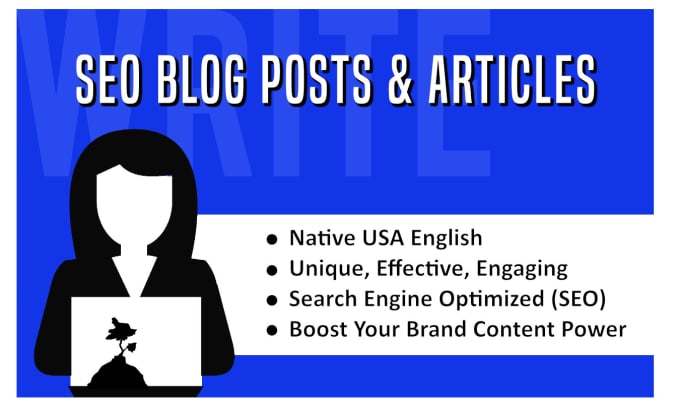 Gig Preview - Write a unique SEO article, blog post, or website content