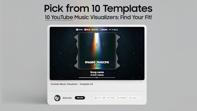 Gig Preview - Make a youtube music visualizer